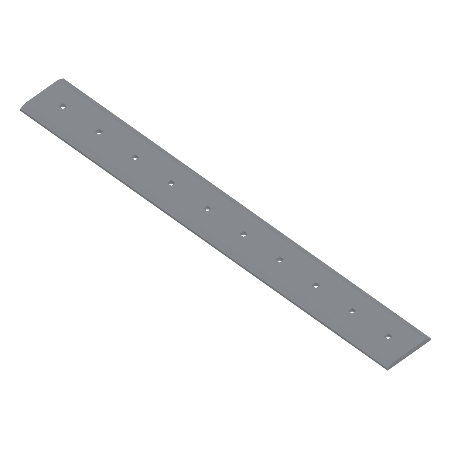 Strickland 84" 10 Hole Ditcher Bolt on Edge